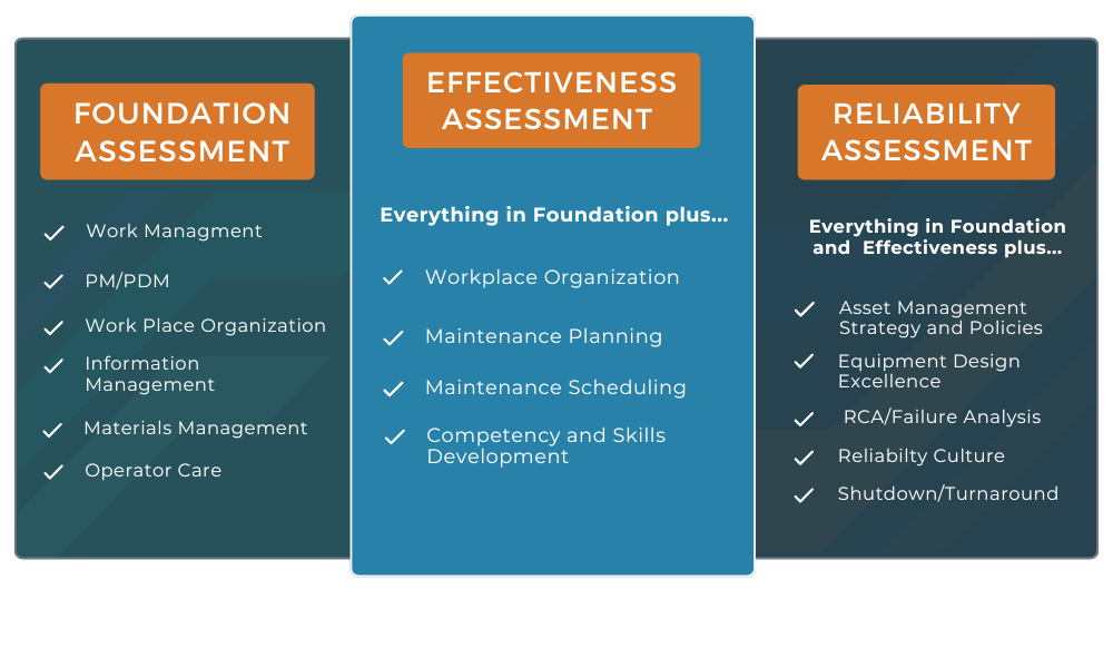 Marshall Institute Assessment Levels